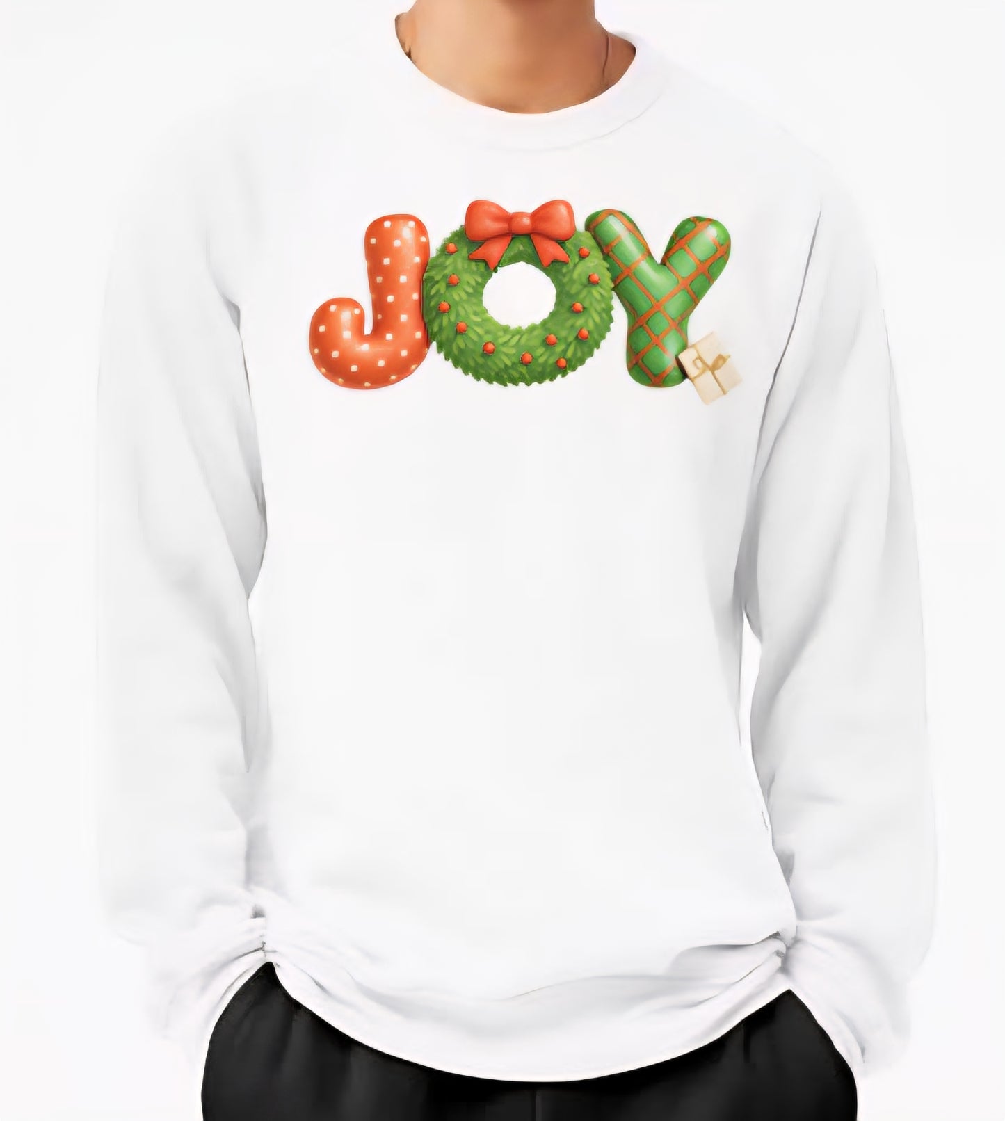 Unisex Christmas JOY Sweatshirt for the Holidays