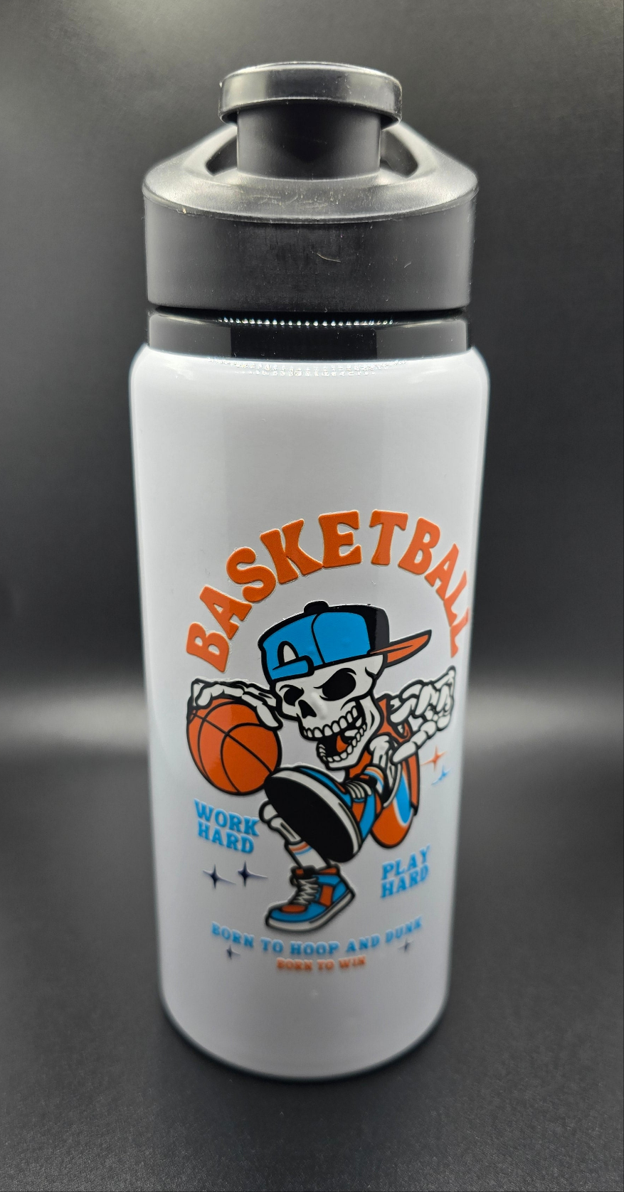 Basketball Stainless Steel Water Bottle