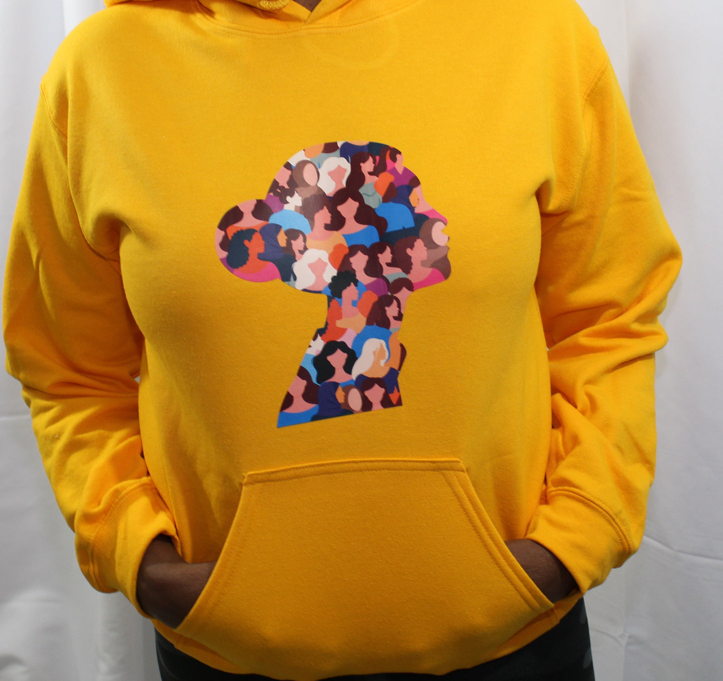 Beauty Face Hooded Sweatshirt