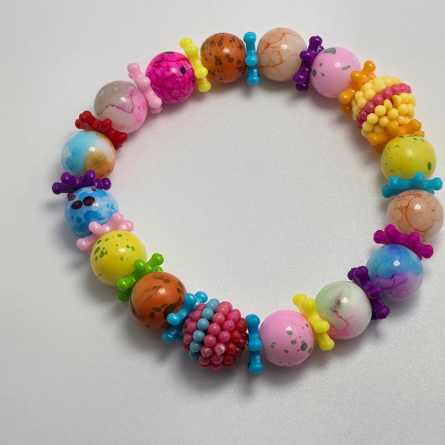 Colorful"Nerds" Candy inspired Bracelet