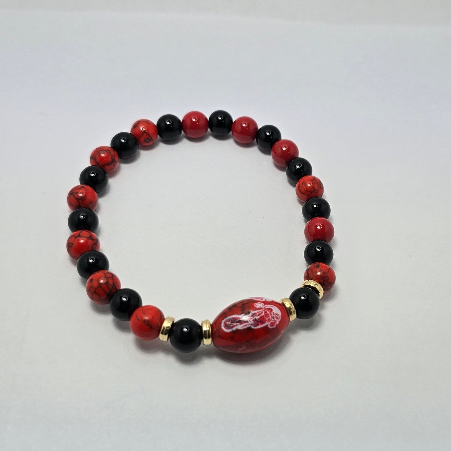 Black and Red Bracelet