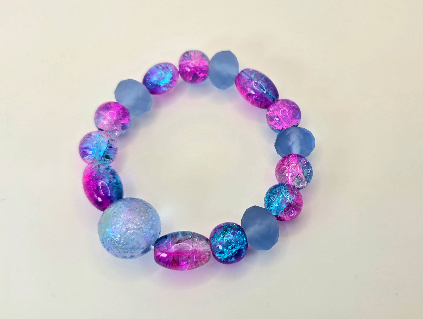 Purple and Blue Deep Ocean Bracelet