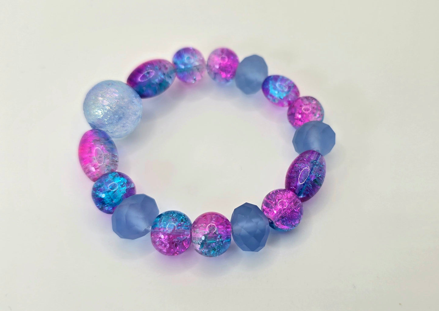 Purple and Blue Deep Ocean Bracelet