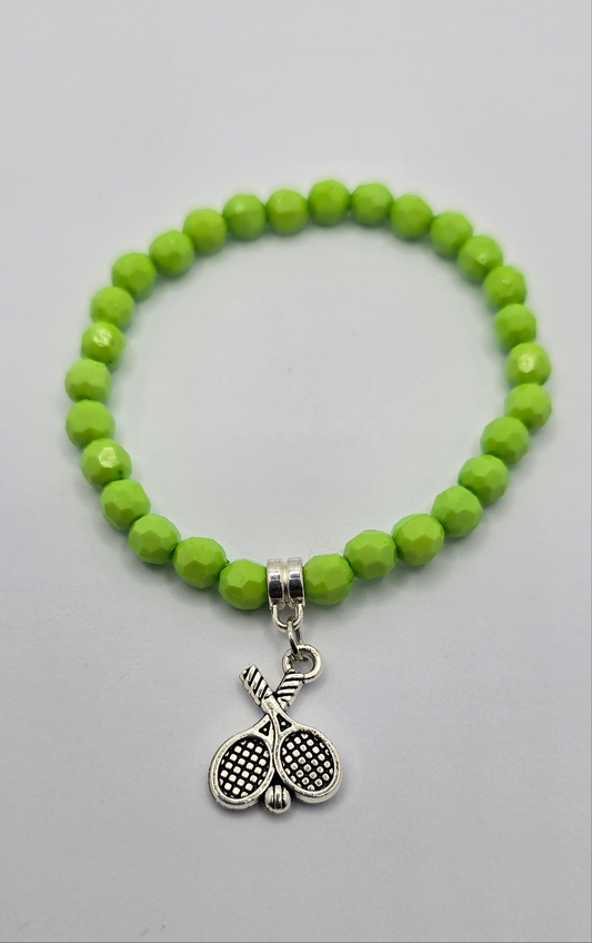 🎾 Game, Set, Match Tennis Bracelet 💚