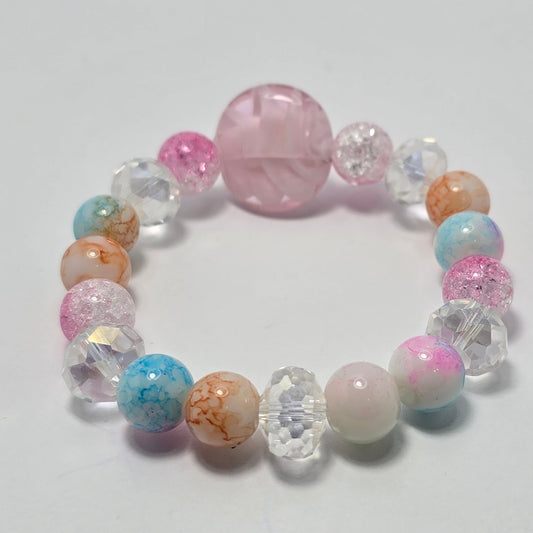 Beach Multicolored Bracelet with charm