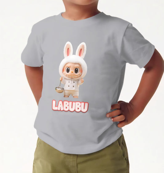 🐰 LABUBU Bunny Chef Kids T-Shirt